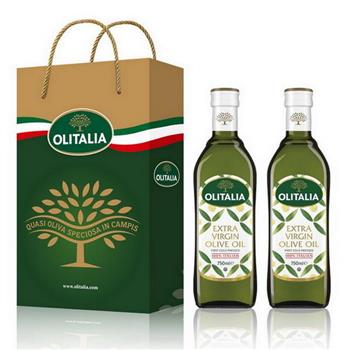 Olitalia奧利塔特級冷壓橄欖油禮盒組（750mlx2瓶）