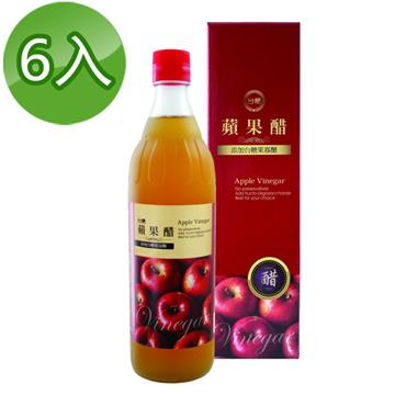 【台糖】蘋果醋600ml（6瓶/組） - 蘋果