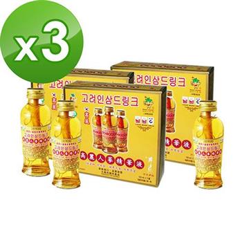 金蔘－韓國高麗人蔘精華液（120ml*3瓶） 共3盒