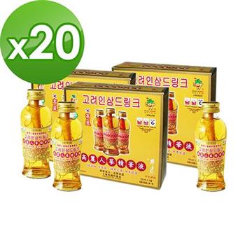 金蔘－韓國高麗人蔘精華液（120ml*3瓶） 共20盒