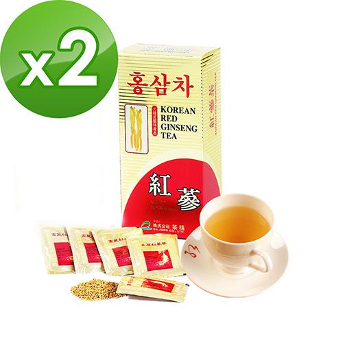 金蔘－6年根韓國高麗紅蔘茶（30包/盒，共2盒） - 30包*2盒