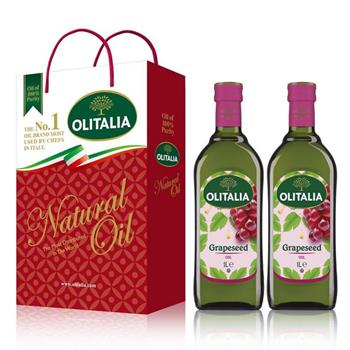 Olitalia奧利塔葡萄籽油禮盒組（1000mlx2瓶）