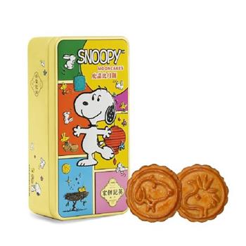 【英記餅家】史諾比雙月寶盒 2入/盒 90g/盒 （共2盒）
