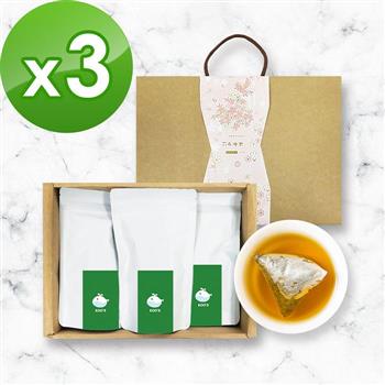 KOOS－清韻金萱烏龍茶－禮盒組3盒（3袋1盒）