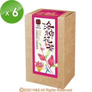 【豐滿生技】洛神花茶(三角立體茶包)6盒(3公克X10包/盒)