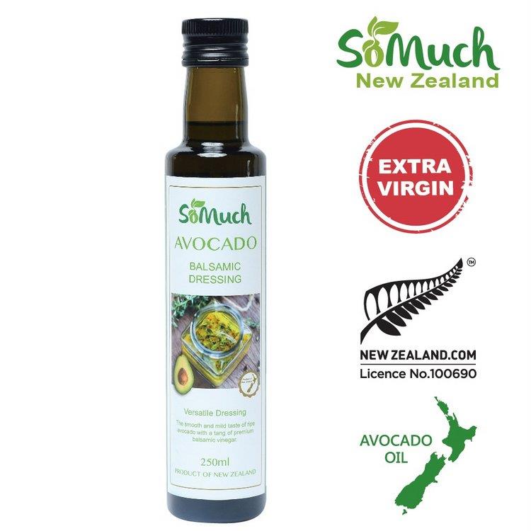 【壽滿趣－Somuch】紐西蘭頂級初榨冷壓酪梨油醋醬（250ml）