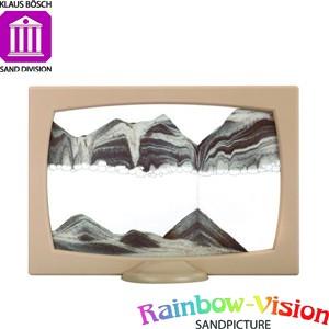 【Rainbow－Vision】水砂畫~彩虹之幕~（焦糖色）