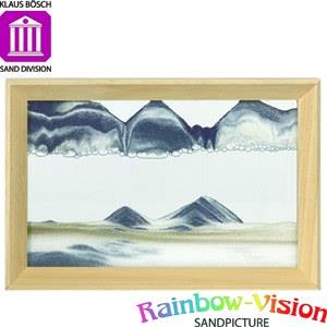 【Rainbow－Vision】水砂畫~地平線~（原木色）