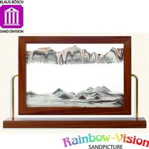【Rainbow－Vision】水砂畫~窗~（胡桃色）