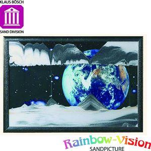 【Rainbow－Vision】水砂畫~螢幕~地球（M） - M
