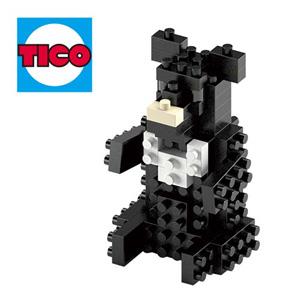 【TICO微型積木】台灣好遊趣－台灣黑熊（T－7008） - 台灣黑熊