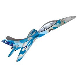 【Q可愛火車】超會飛戰鬥機－F16迷彩藍