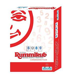 Rummikub 拉密－數字磚塊牌Cardboard Lite外出型簡易版 桌遊