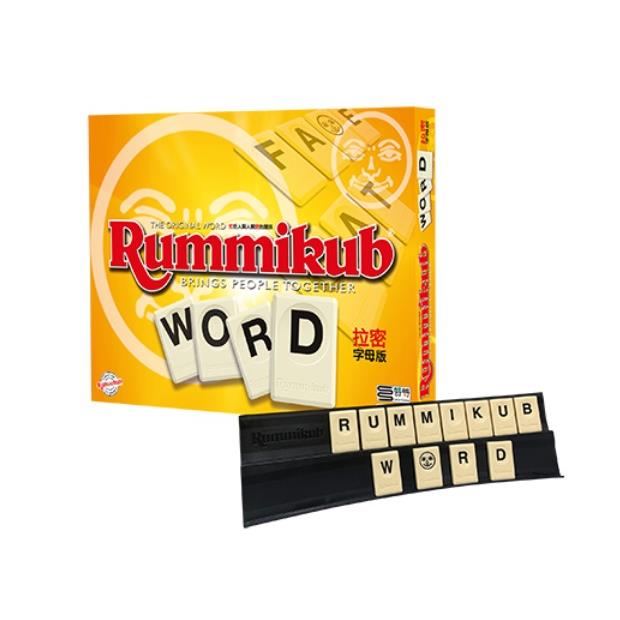Rummikub 拉密－數字磚塊牌Word 字母版桌遊