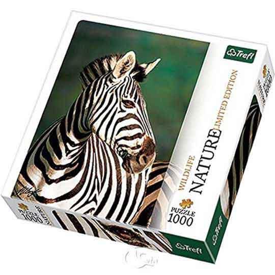 【波蘭TREFL拼圖】斑馬－自然攝影系列－1000片Zebra