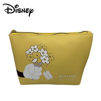 米奇 皮革 化妝包 收納包 小物收納 Mickey 迪士尼 Disney