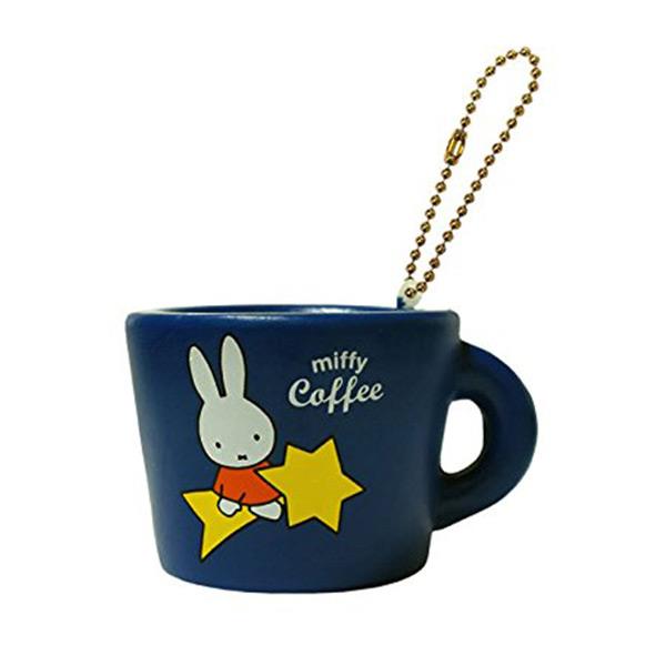 米飛兔 Miffy 杯子 捏捏吊飾 吊飾 捏捏樂 軟軟 SQUISHY - 藍色款