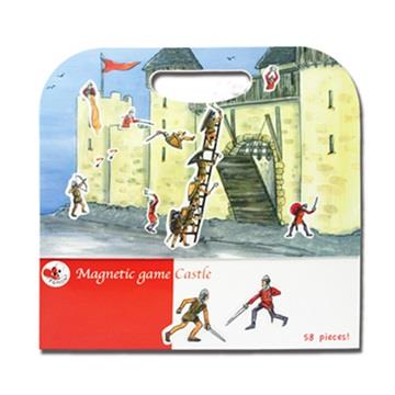 比利時 EGMONT TOYS 艾格蒙繪本風磁鐵書 － 守護快樂城堡