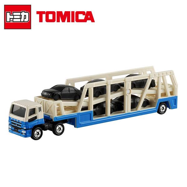 TOMICA NO.131 三菱 MITSUBISHI 加長型 運輸車 玩具車 長盒 多美小汽車 - NO.131 三菱運輸車