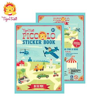 【虎兒寶】TIGER TRIBE 遊戲貼紙口袋書 － 交通工具