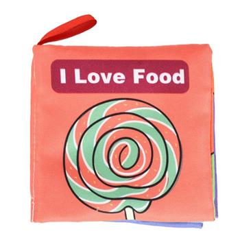 l Love Food－寶寶認知學習英文布書