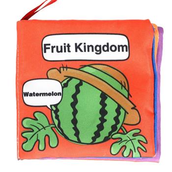 Fruit Kingdom~寶寶認知學習英文布書