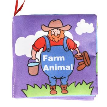 Farm Animal－寶寶認知學習英文布書