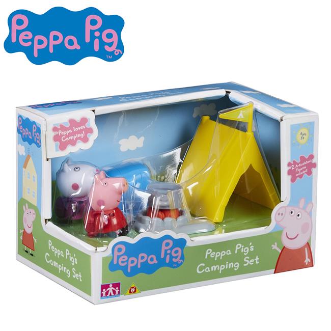 佩佩豬 戶外露營組 家家酒 玩具 Peppa Pig 粉紅豬小妹 - 戶外露營組