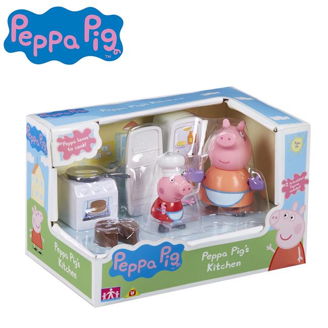 佩佩豬 廚房玩具組 家家酒 玩具 Peppa Pig 粉紅豬小妹 - 廚房玩具組