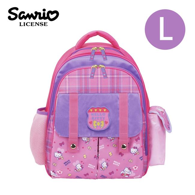 凱蒂貓 兒童背包 L號 後背包 背包 書包 Hello Kitty 三麗鷗 Sanrio - 凱蒂貓 (L)