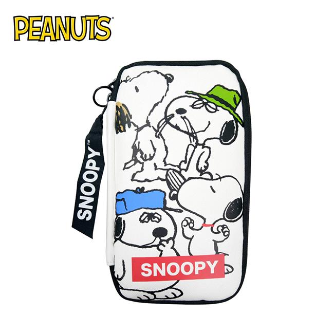 史努比 多功能 筆袋 收納包 鉛筆盒 Snoopy PEANUTS - 手足款
