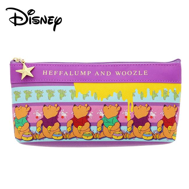 小熊維尼 復古風格 筆袋 鉛筆盒 收納包 維尼 Winnie 迪士尼 Disney