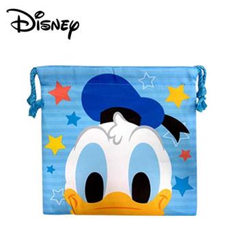 唐老鴨 抽繩束口袋 收納袋 束口袋 小物收納 Donald Duck 迪士尼 Disney