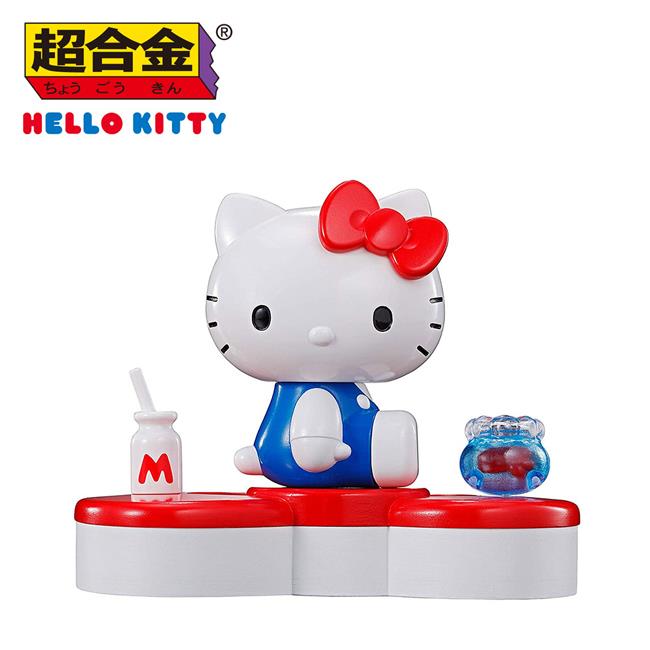 超合金 x 凱蒂貓45周年 公仔 模型 金屬玩具 合金公仔 Hello Kitty 萬代