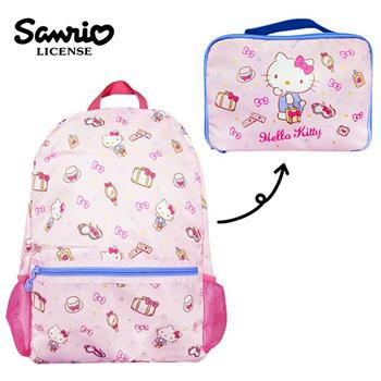 凱蒂貓 摺疊 後背包 背包 輕便後背包 Hello Kitty 三麗鷗 Sanrio