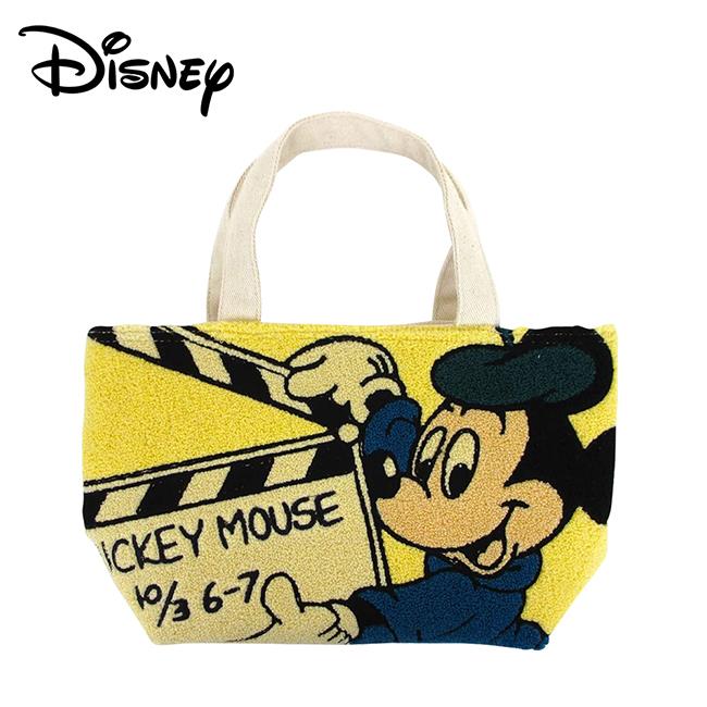 米奇 毛巾繡 保冷袋 手提袋 便當袋 保冷提袋 Mickey 迪士尼 Disney - 米奇