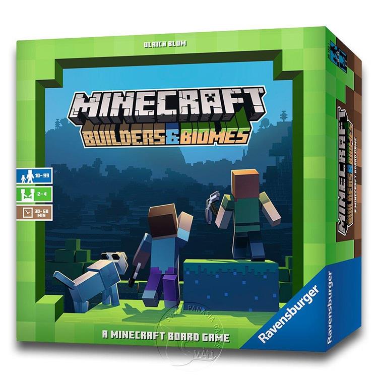 【新天鵝堡桌遊】當個創世神 Minecraft：Builders &amp; Biomes/桌上遊戲