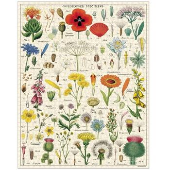 美國 Cavallini 1000片拼圖 滿滿野花 Wildflowers