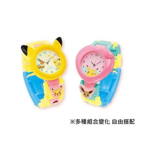 日本MIX WATCH手錶 可愛手錶製作組 粉彩寶可夢版 MA51580 MegaHouse 公司貨