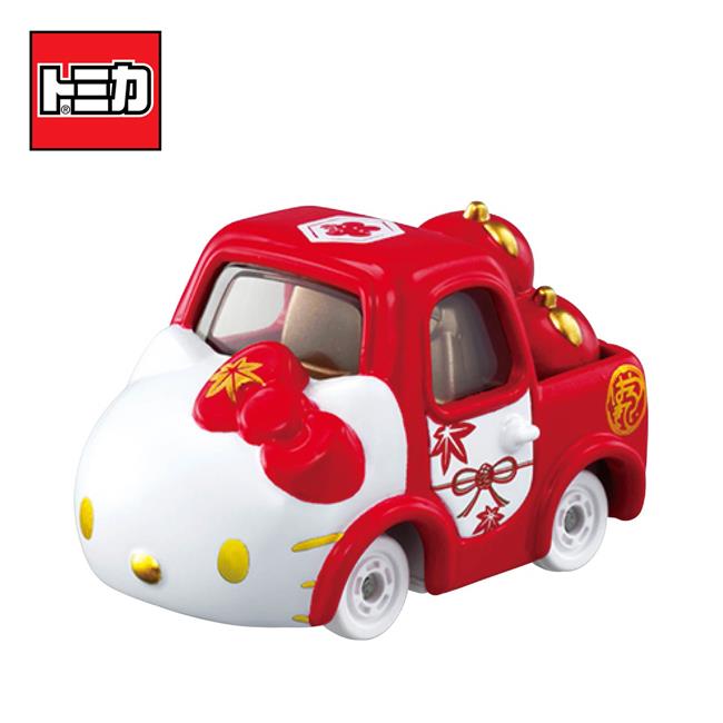 Dream TOMICA SP 凱蒂貓 和服系列 紅色款 Hello Kitty 多美小汽車 - 紅色款