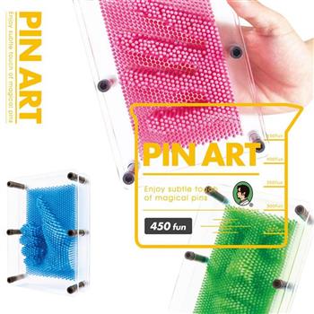 賽先生科學工廠-Pin Art 透明大搞創意複製針 (4款)