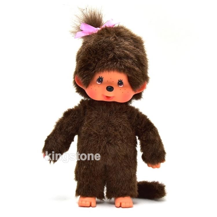 日本Sekiguchi夢奇奇MONCHHICHI【蝴蝶結女孩】原型站立款