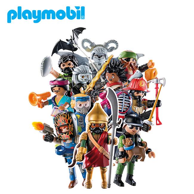 playmobil 摩比人 人偶包 男生人物 人偶抽抽包 組合玩具 場景玩具 PLAYMO 款式隨機 - 隨機出貨(男生人物)