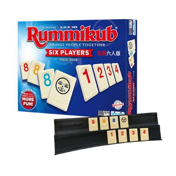 Rummikub 拉密 數字磚塊牌XP 6人版桌遊（新版）