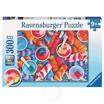 【德國Ravensburger拼圖】冰棒繽紛樂－大拼片拼圖－300XXL片Popsicles