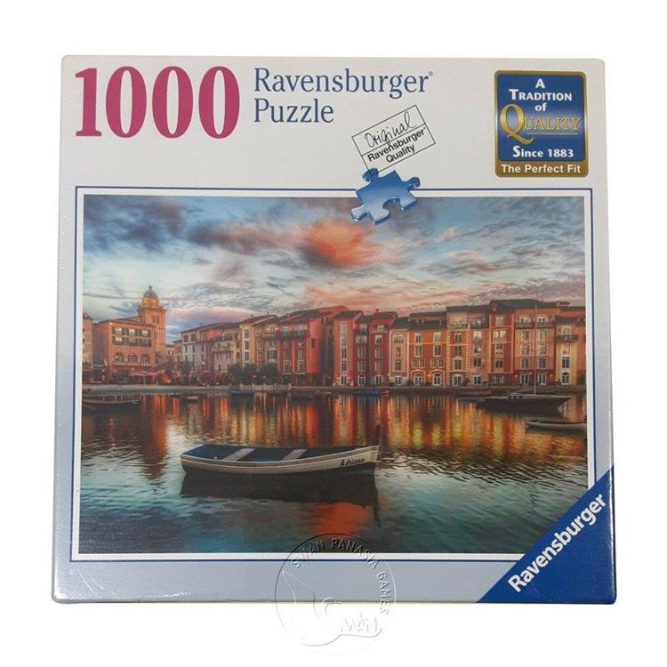 【德國Ravensburger拼圖】美麗的港灣－1000片Beautiful Harbor