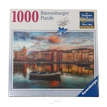 【德國Ravensburger拼圖】美麗的港灣－1000片Beautiful Harbor