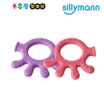 【sillymann】100%鉑金矽膠章魚固齒器（附盒子）－紫色/粉色｜卡多摩