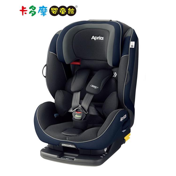 【Aprica 愛普力卡】2022年式 ISOFIX 成長型輔助汽座 FormFit-藍寶石 ｜卡多摩 - 藍寶石