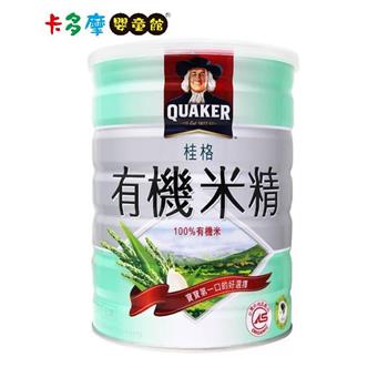 【桂格】有機米精500g/罐 米麥精｜卡多摩
